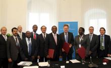 Signing ceremony of the MOU on the East African Centre for Renewable Energy and Energy Efficiency Signing ceremony between EAC, Austria and UNIDO