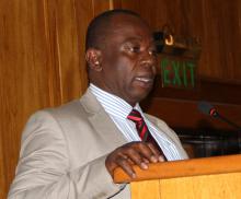 Mr. Mahama Kappiah, Executive Director of ECREEE