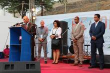 Opening ceremony of the International Fair of Cabo Verde with the Prime-Minister of Cabo Verde, Dr. Jose Maria Neves