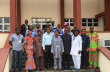 Participants and trainers of first rural HP civil engineering training at FUTA in Nigeria Participants and trainers of first rural HP civil engineering training at FUTA in Nigeria